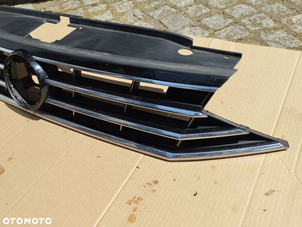 grill atrapa vw passat b8 r-line lift 2019-2023 3g0853651ak - 2