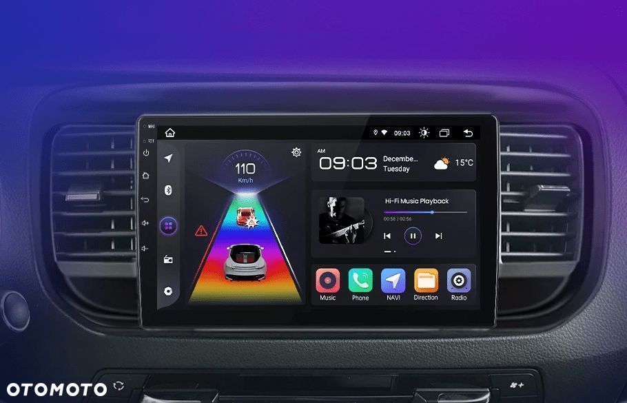 Peugeot Expert 3 Jumpy 3 – Radio Android 9" CarPlay