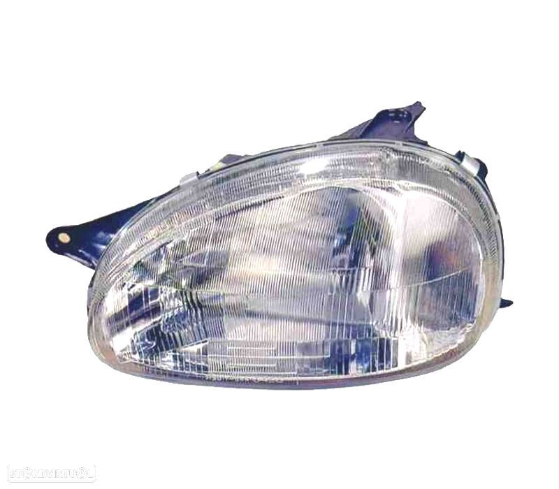FAROL ESQ ÓPTICAS PARA OPEL CORSA B 93-00 COMBO 94-01 MAN. - 1