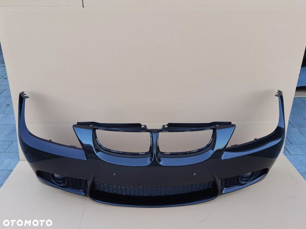 ZDERZAK BMW E90 E91 M PAKIET M3 LOOK BLACKSAPPHIRE METALIC - 3