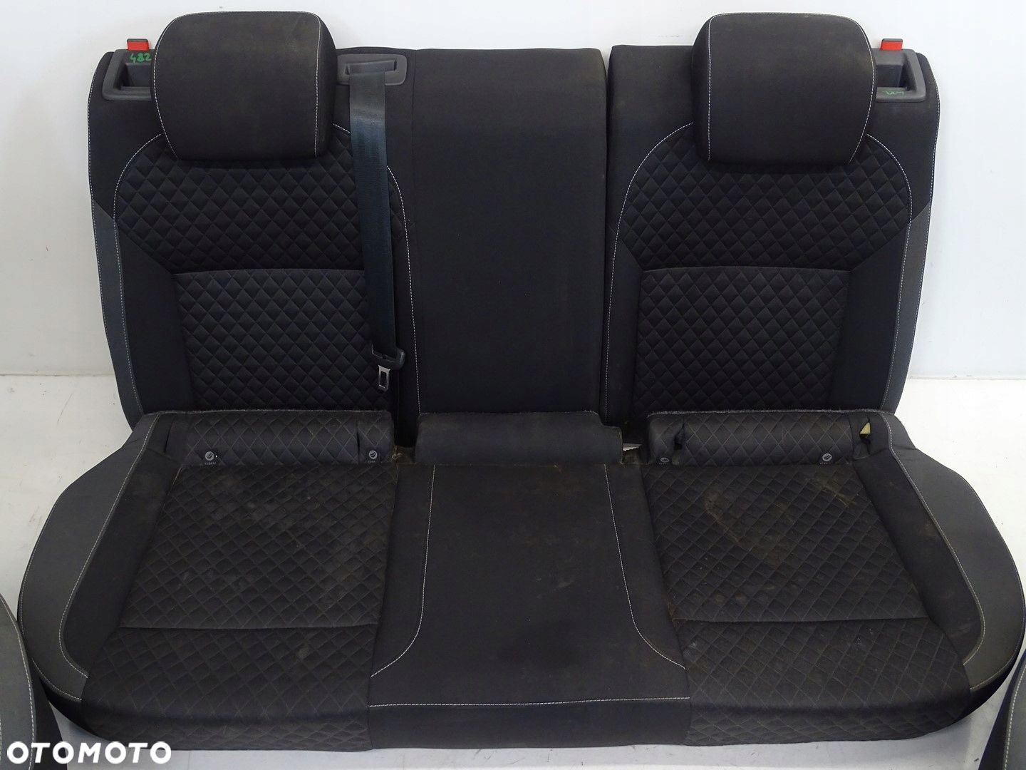 KPL FOTELE KANAPA TAPICERKA SKODA RAPID I 5J KOMBI / SPACEBACK ZINTEGROWANE - 7