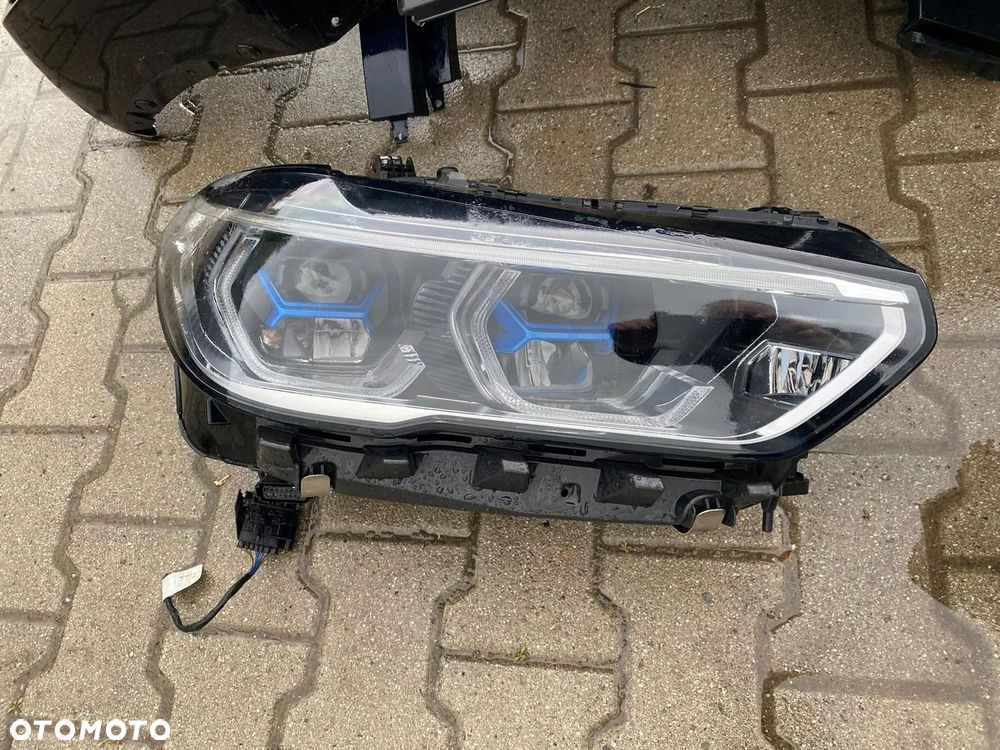 ZDERZAK MASKA LAMPA PAS PRZEDNI BMW X6 G06 M-PAKIET LASER - 9