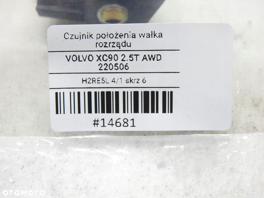 CZUJNIK POŁOŻENIA WAŁKA VOLVO XC90 I 2.5 T 8627354 - 8
