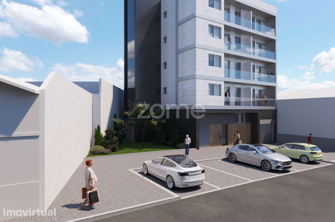 Apartamento T1+1 com garagem no Centro da Maia! - Grande imagem: 2/15