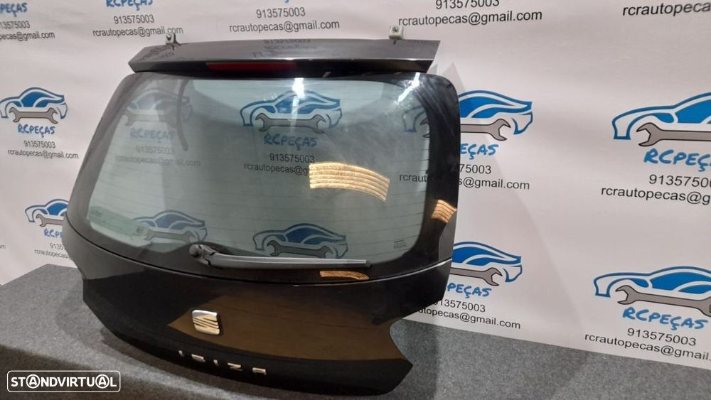 PORTA TAMPA MALA SEAT IBIZA IV 4 MK4 6J FECHO PUXADOR VIDRO MOTOR 3º STOP - 2