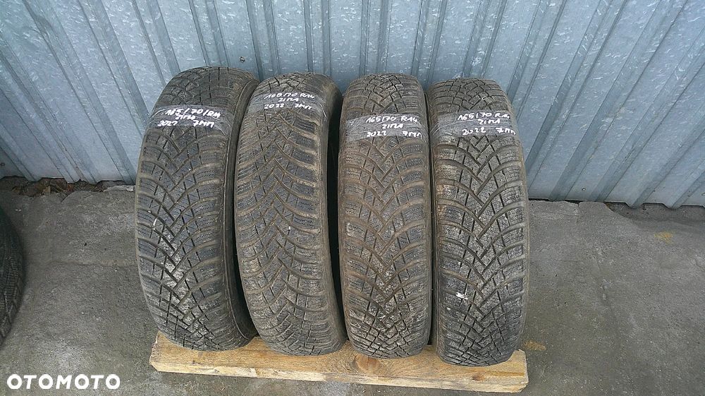 OPONY ZIMOWE 165 70 14 4SZT HANKOOK - 1