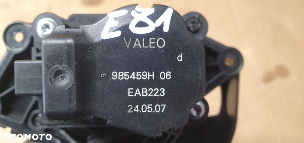 Silniczek klap nagrzewnicy BMW I E81 E87 985459H - 5