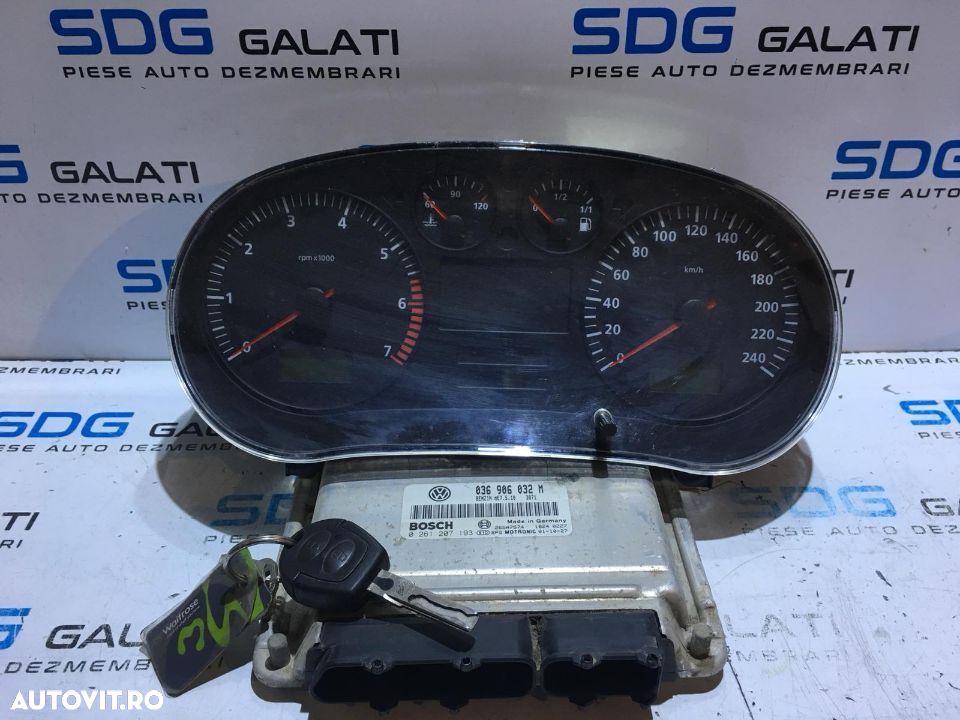 Kit Pornire Calculator Motor Seat Toledo 1.4 75cp 1998 - 2005 COD : 036 906 032 M / 036906032M / 0261207193 - 1