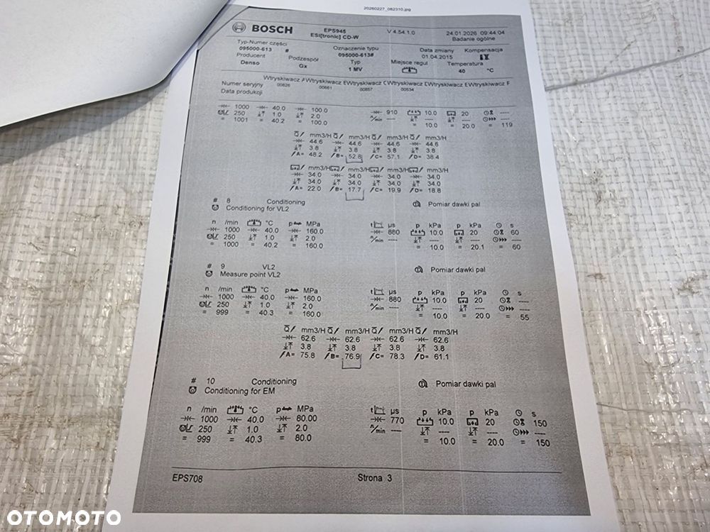 WTRYSK WTRYSKIWACZ OPEL ASTRA K V  1.6 CDTI 55585167 - 9