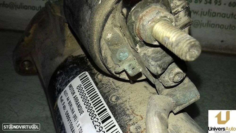 MOTOR ARRANQUE AUDI A4 2003 -068911024H - 3