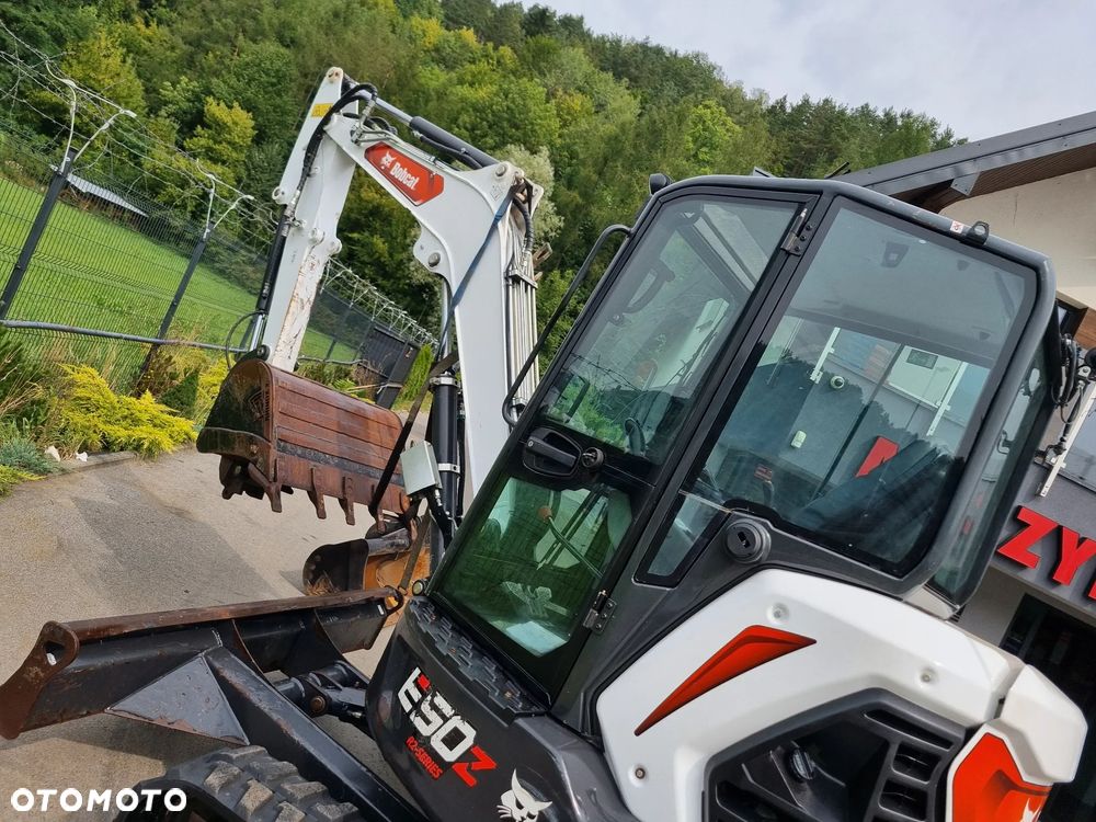 Bobcat E50Z Koparka 5 ton Jak Nowa 2022rok z norwegii 1300mtg Klimatyzacja. uwaga (mały defekt) błąd komunikacji. Silnik perfekt okazyjna cena - 34