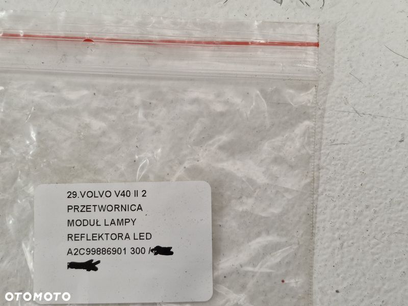 VOLVO V40 2 II PRZETWORNICA MODUŁ LAMPY REFLEKTORA LED A2C99886901 - 6