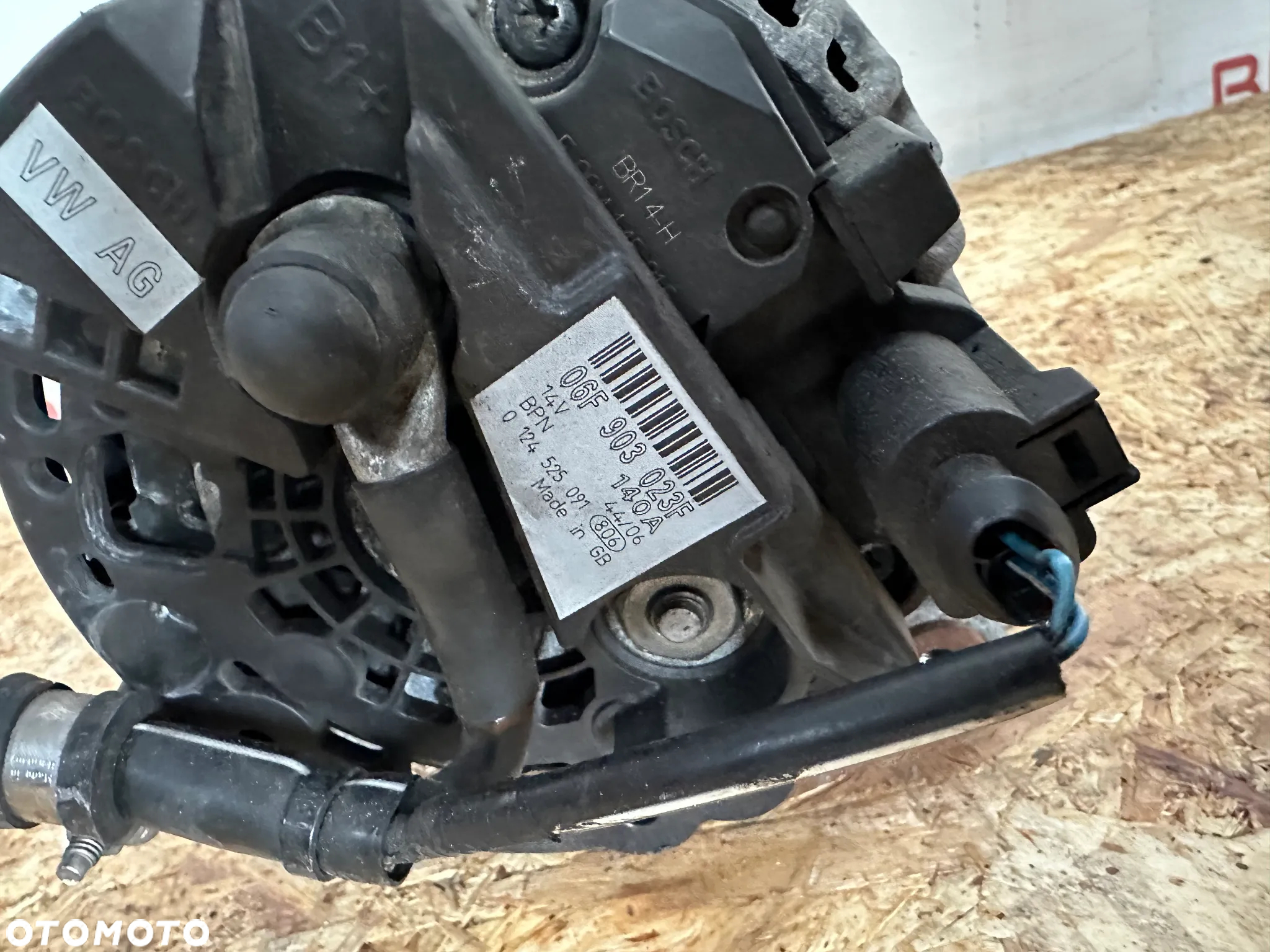 ALTERNATOR SEAT LEON II 2.0 TFSI 07' BWA 06F903023F - 3