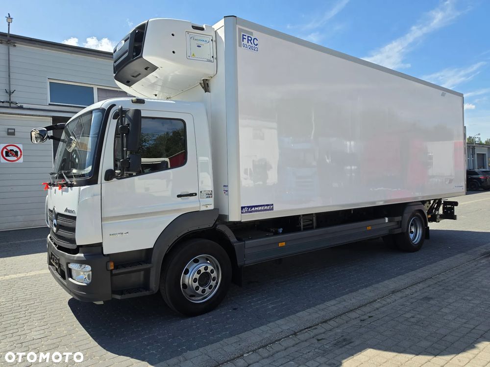 Mercedes-Benz Atego 1624 | EURO 6 | Automat | Chłodnia Lamberet | Winda 1500 kg | TYLKO 296 tys. km | SERWIS  | SUPER STAN | ŚCIANA GRODZIOWA | - 1