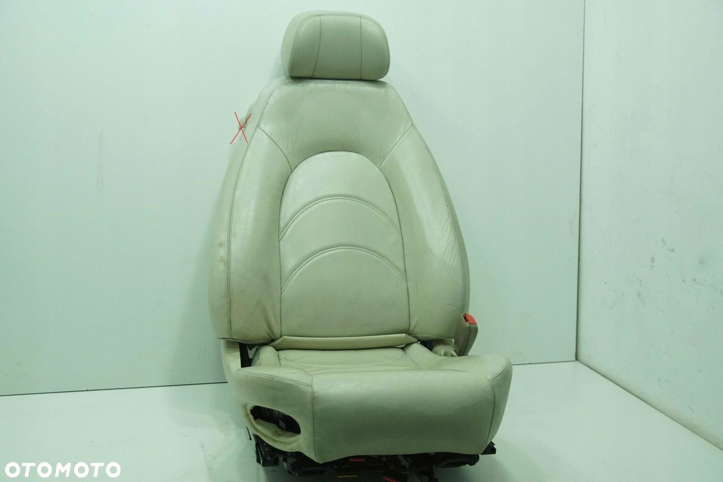 FOTEL PRAWY PASAŻERA JAGUAR XK XK8 XKR X100 KOLOR NED ANGLIK - 1