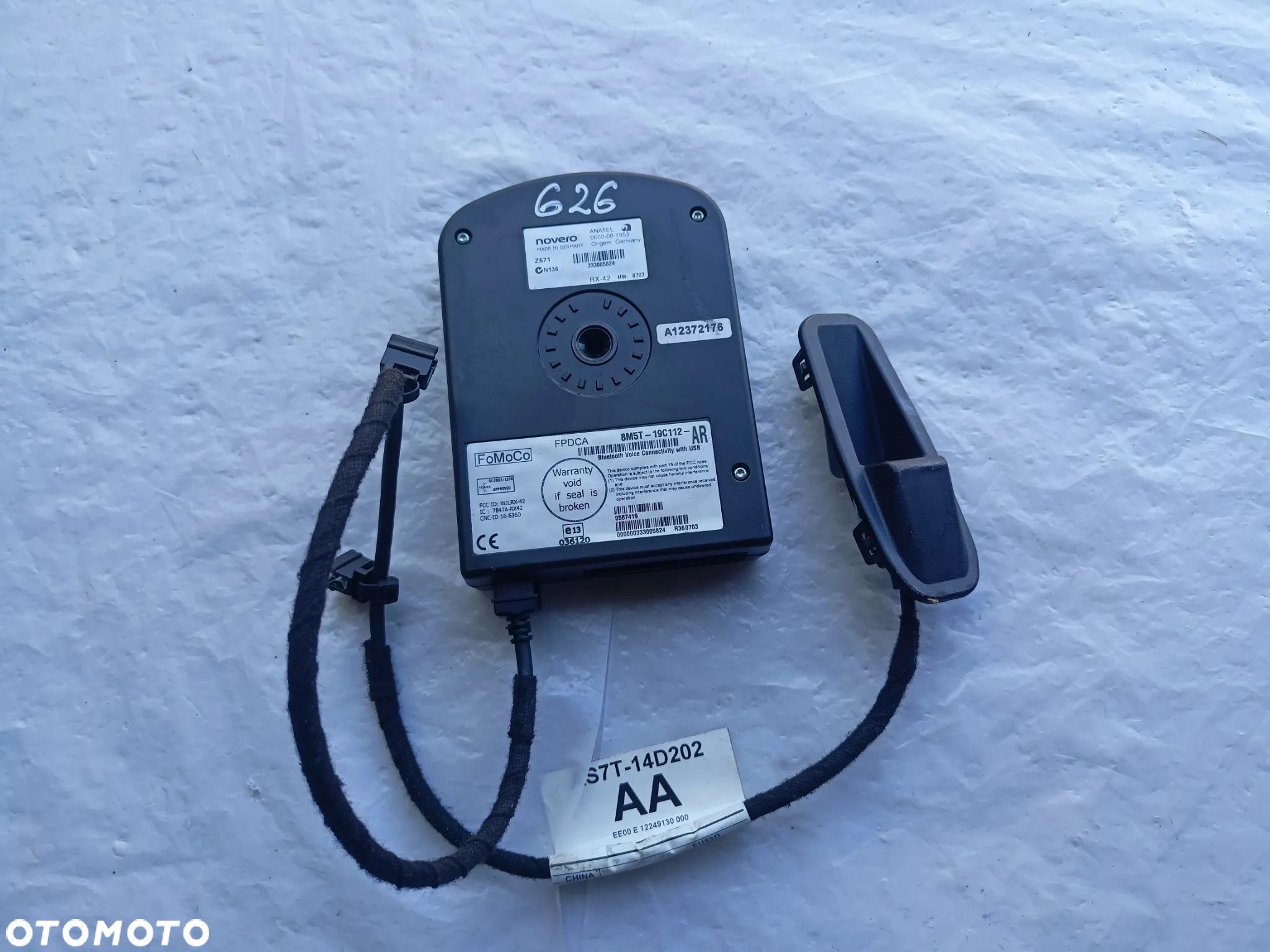 MODUŁ BLUETOOTH S-MAX MONDEO MK4 KUGA 8M5T-19C112-AR - 1
