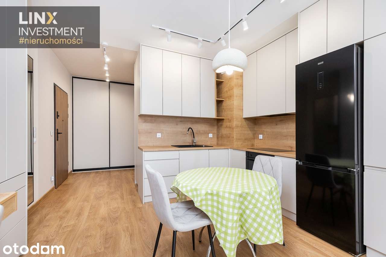 Nowoczesne mieszkanie typu studio 35 m2, WITA, balkon, klimatyzacja