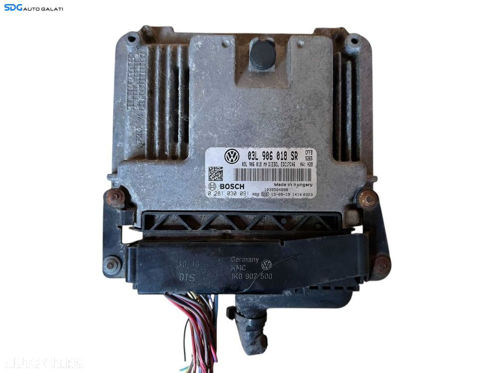 ECU Calculator Motor Skoda Superb 2 2.0 TDI CFFB 2008 - 2015 Cod 03L906018SR 03L906018MH 0281030091 [V0333] - 1