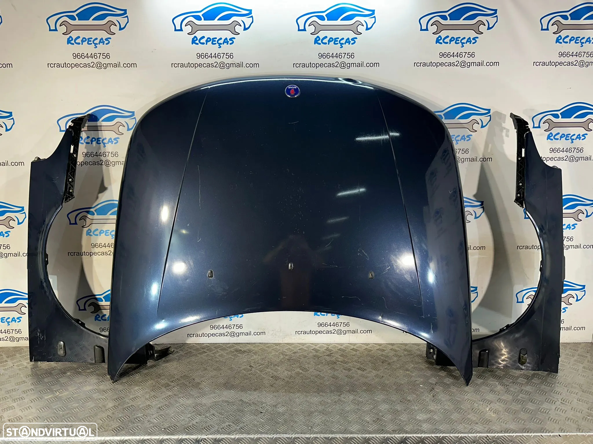 Frente Saab 9-5 YS3E Facelift 2001 - 2009 - 6