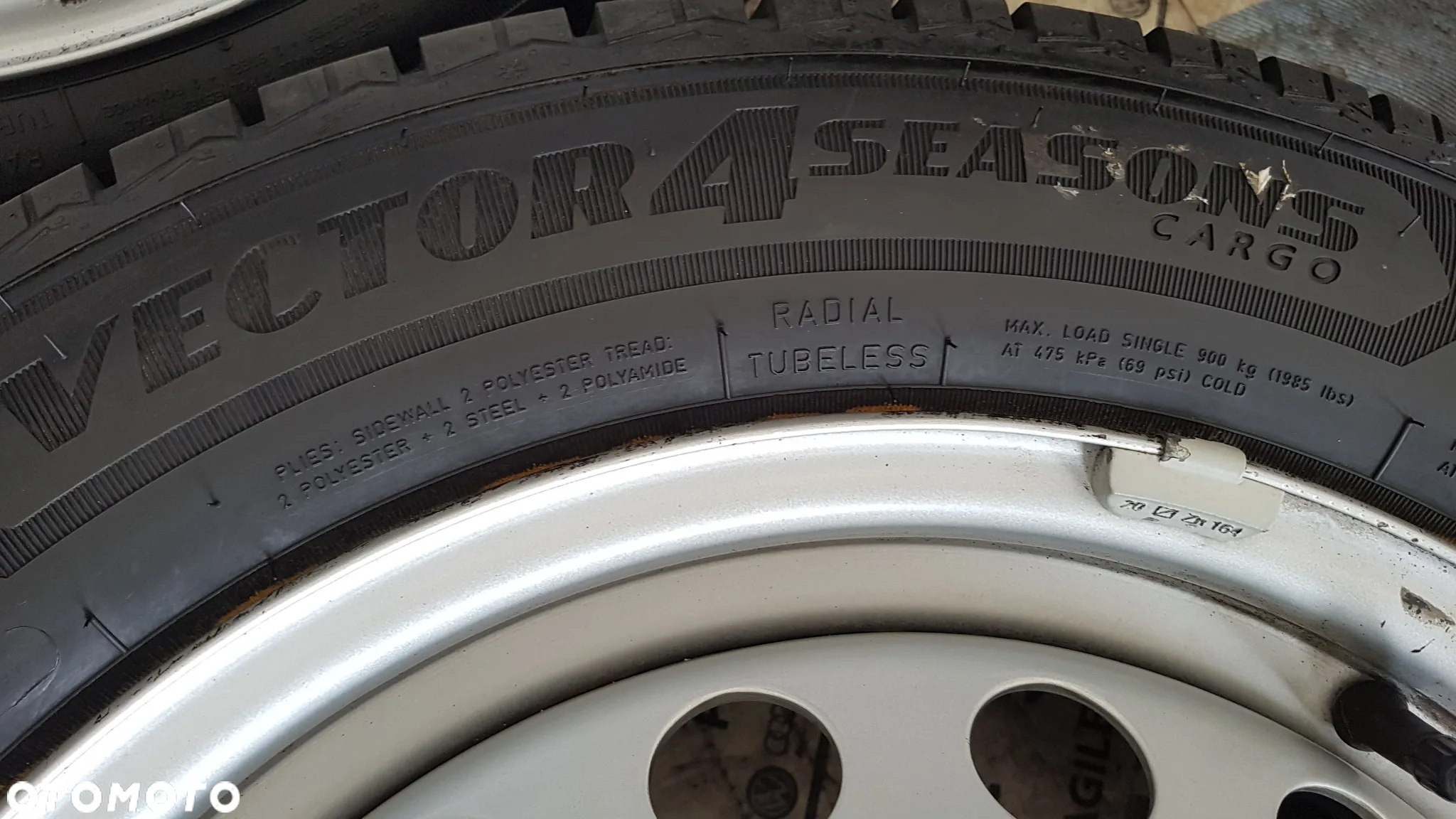 KOŁA CAŁOROCZNE  195/65R16C MERCEDES VITO VIANO 6,5JX16 ET52 5x112 - 22