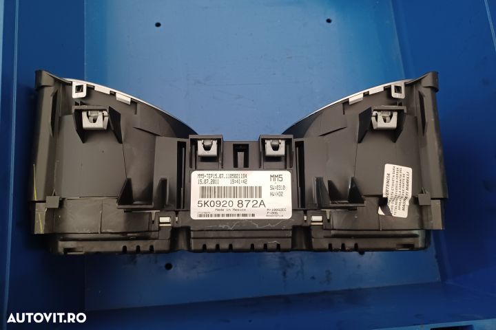 Ceasuri bord 5K0920870C Volkswagen VW Golf 6 [2008 - 2015] Hatchback - 3