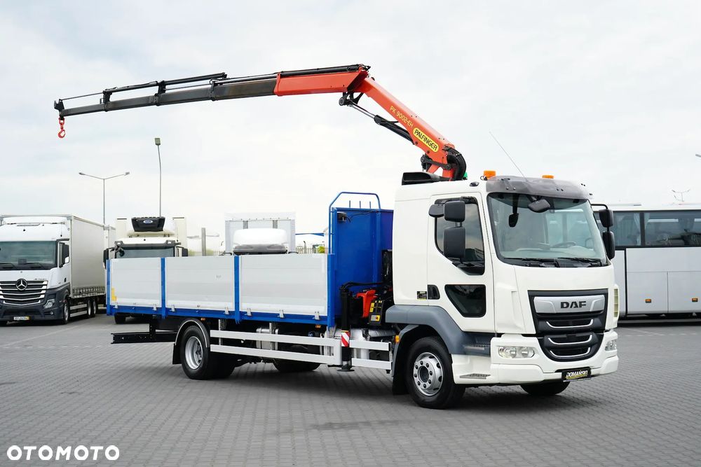 DAF / LF / 260 / ACC / E 6 / SKRZYNIOWY + HDS / PALFINGER PK 9002 / WYSIĘG 12 M / PILOT - 1
