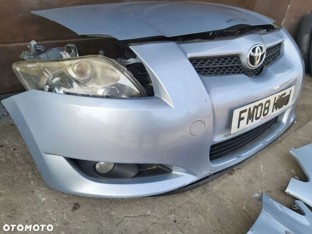 Toyota Auris I kompletny przód zderzak maska pas przedni błotnik 8s1 - 6