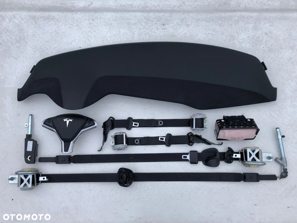 TESLA 3 S X Y AIRBAG KURTYNA KURTYNY PODUSZKA DACHOWA LEWA PRAWA Raz2  SPRAWDŹ CURTAIN LH RH   1490551-00-D    1490552-00-D  NOWE ZASŁONY KURTYN SZYCIE !!! - 15