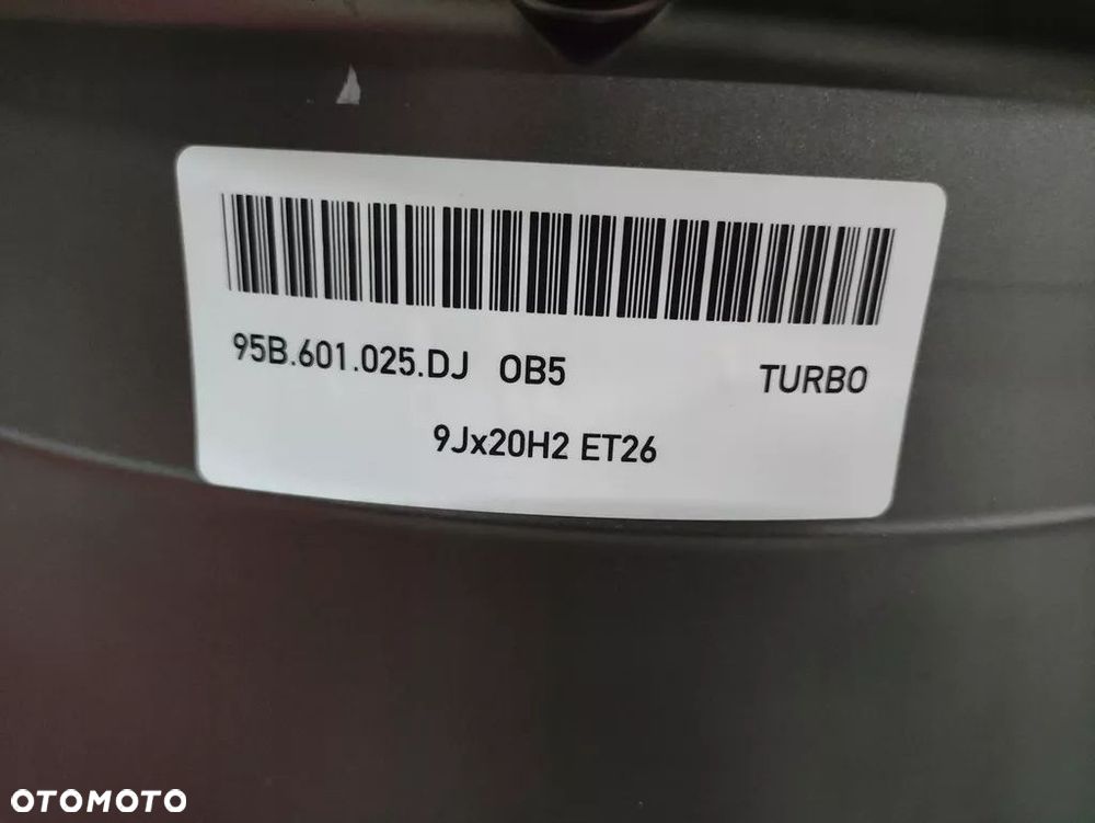 FELGI PORSCHE MACAN S /TURBO / SPIDER 20' 95B DEMO - 3