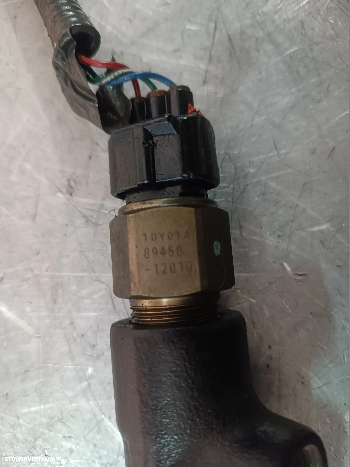 REGUA / RAMPA DE INJECÇÃO TOYOTA COROLLA 2.0D4D 89450-12010 - 2