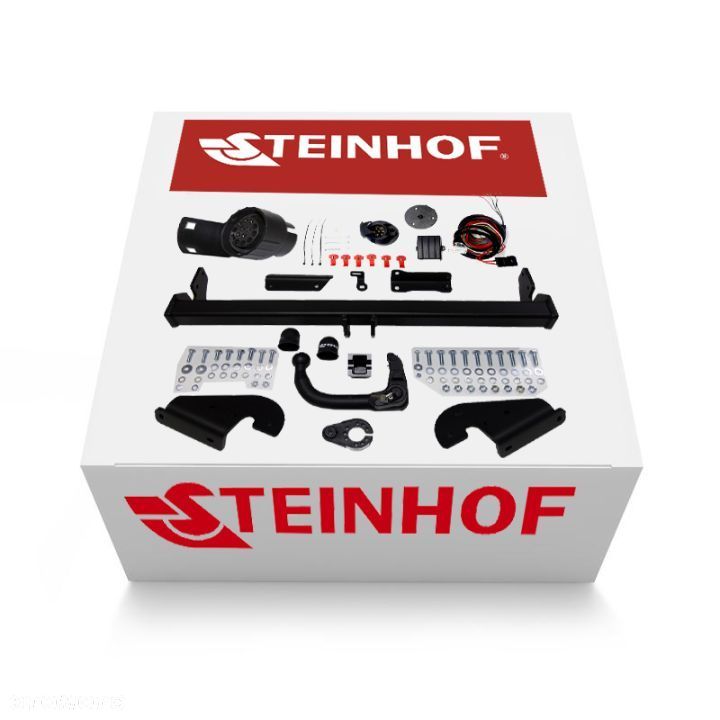 REANULT KADJAR 1 I + FL AUTOMAT VERTICAL HAK HOLOWNICZY STEINHOF + MODUŁ + WIĄZKA 7 PIN DO SAMOCHODU - 3