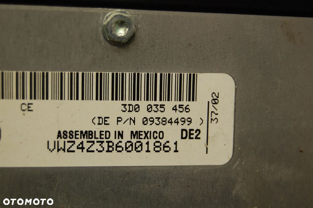 WZMACNIACZ RADIA 3D0035456 VW PHAETON - 5
