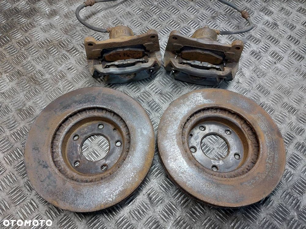 TARCZE HAMULCOWE PRZÓD + KLOCKI + ZACISKI MAZDA 6 III GJ 2.2 D - 2