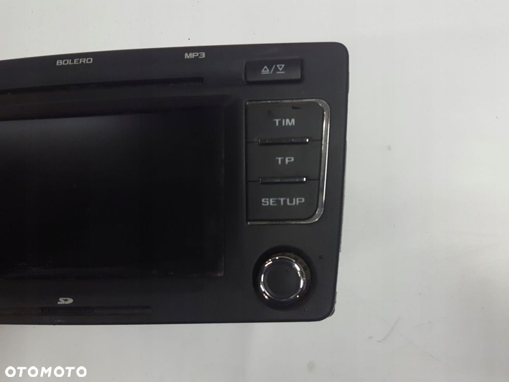 SKODA OCTAVIA 2 II LIFT 08-12r RADIO CD 1Z0035156M - 3