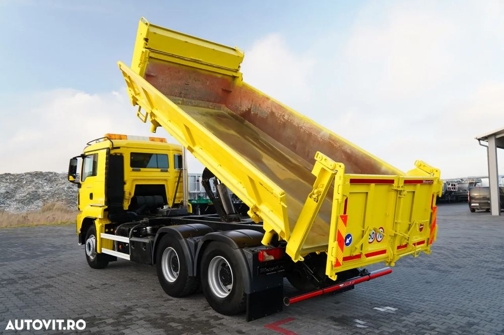 MAN TGS 26.440 / 6X4 / BASCĂLARE DUBLE / HIDRODOXIE / AUTOMATĂ / CABINĂ DE CUȘET - 3