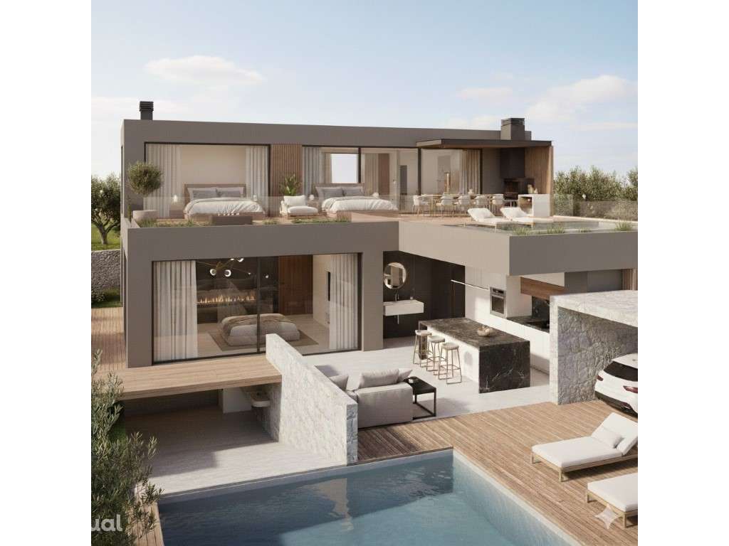 Moradia de Luxo em Santa Iria de Azóia - V4 com Piscina e Acabament... - Grande imagem: 2/5