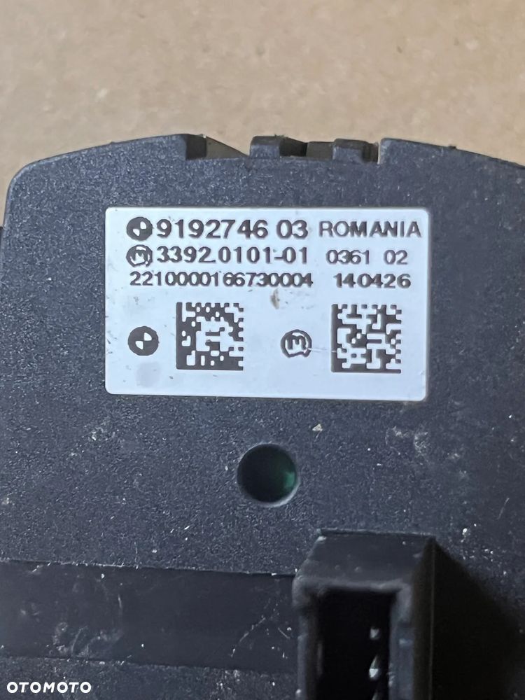 PRZEŁĄCZNIK WŁĄCZNIK ŚWIATEŁ BMW F10 F11 9192746 - 3