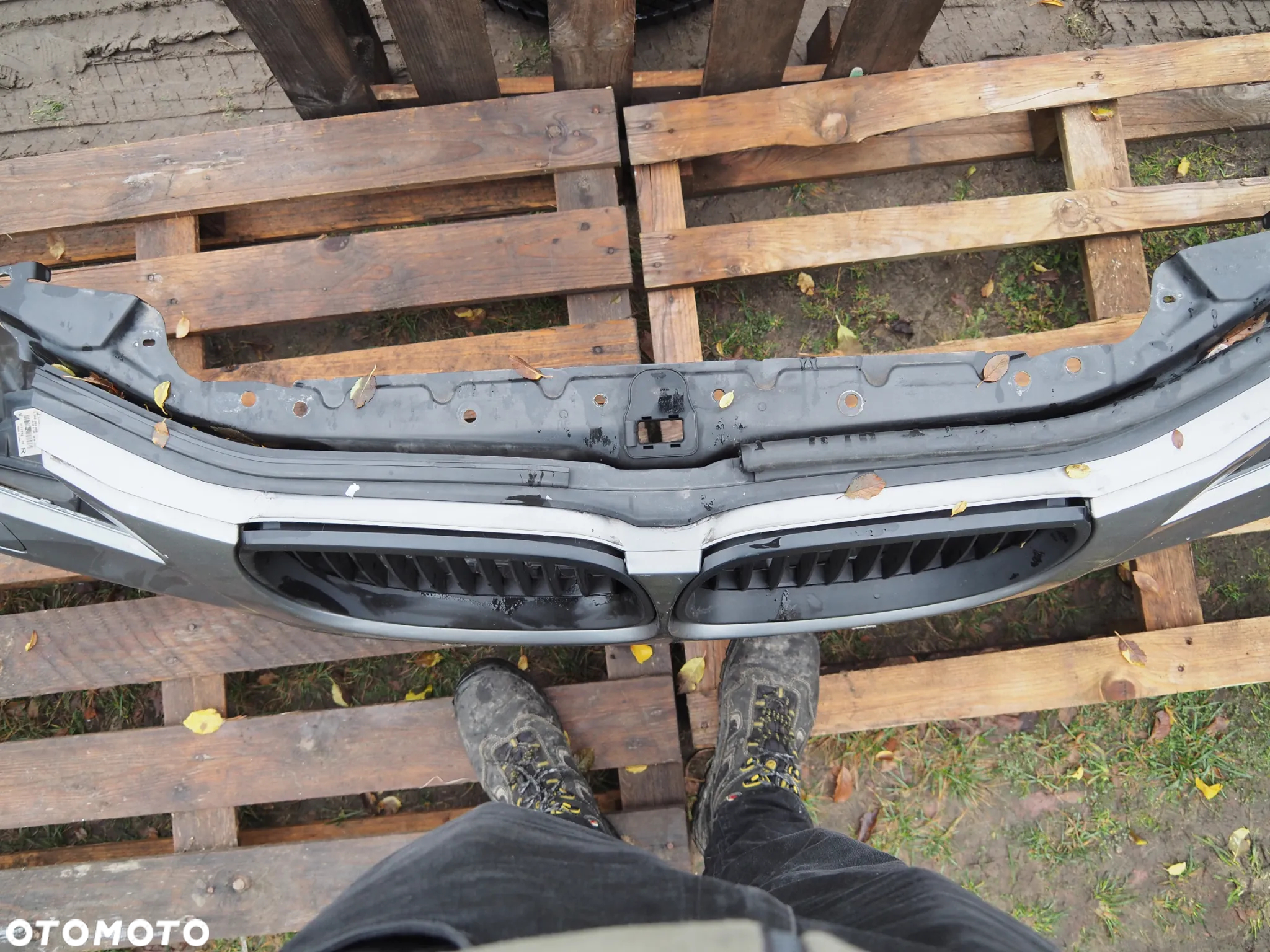 Zderzak przód przedni BMW seria 5 E60 E61 Lift Spacegrau Metallic - 13