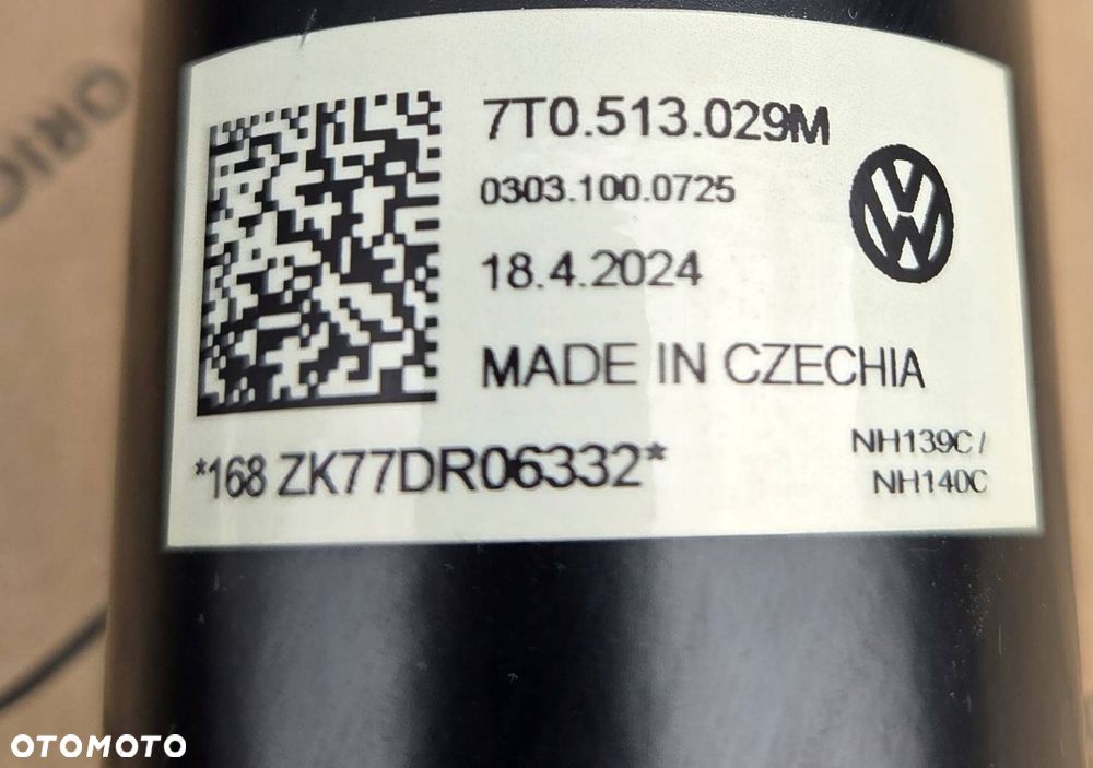 volkswagen multivan t7 amortyzator tylny tył prawy prawa 7t0513029m - 5
