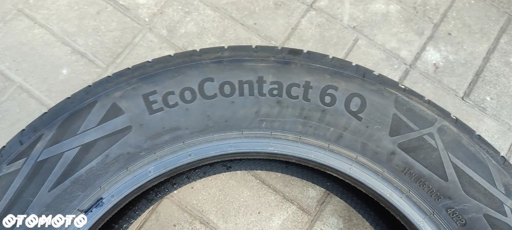 OPONY LETNIE 215/60R17 CONTINENTAL ECOCONTACT 6Q 96H (4322) LATO PRAWIE NOWE 2 SZTUKI PARA - 6