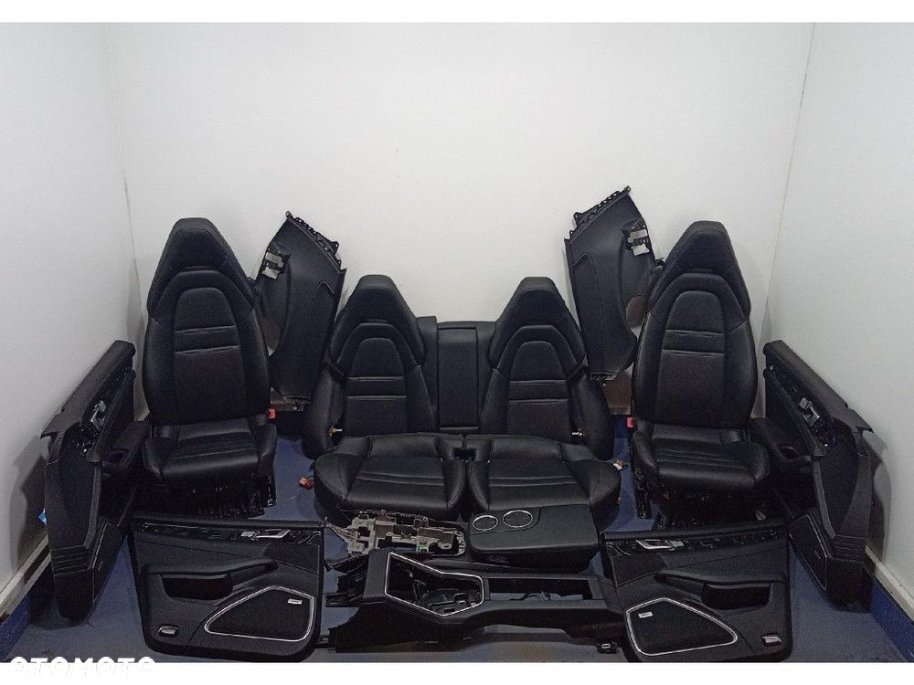 PORSCHE PANAMERA II 971 TURBO S FOTELE KANAPA BOCZKI KOMPLET - 1