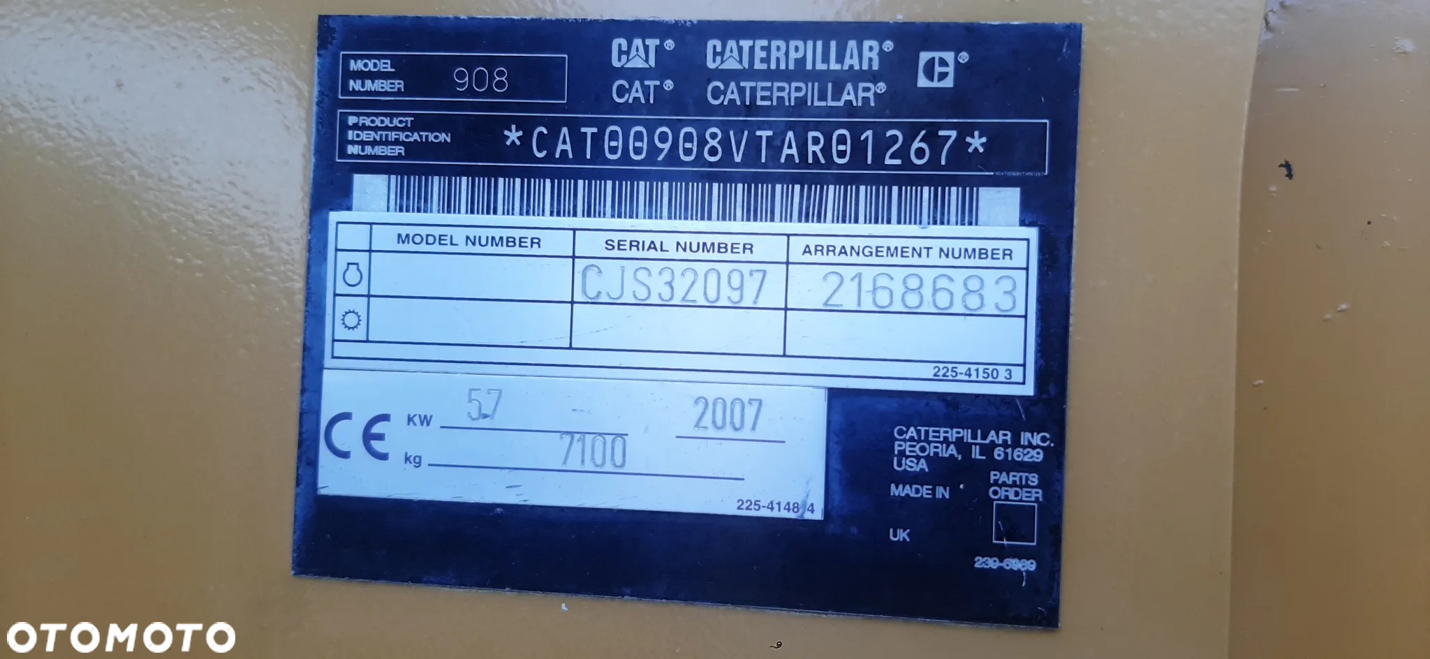 Caterpillar 908 - 7