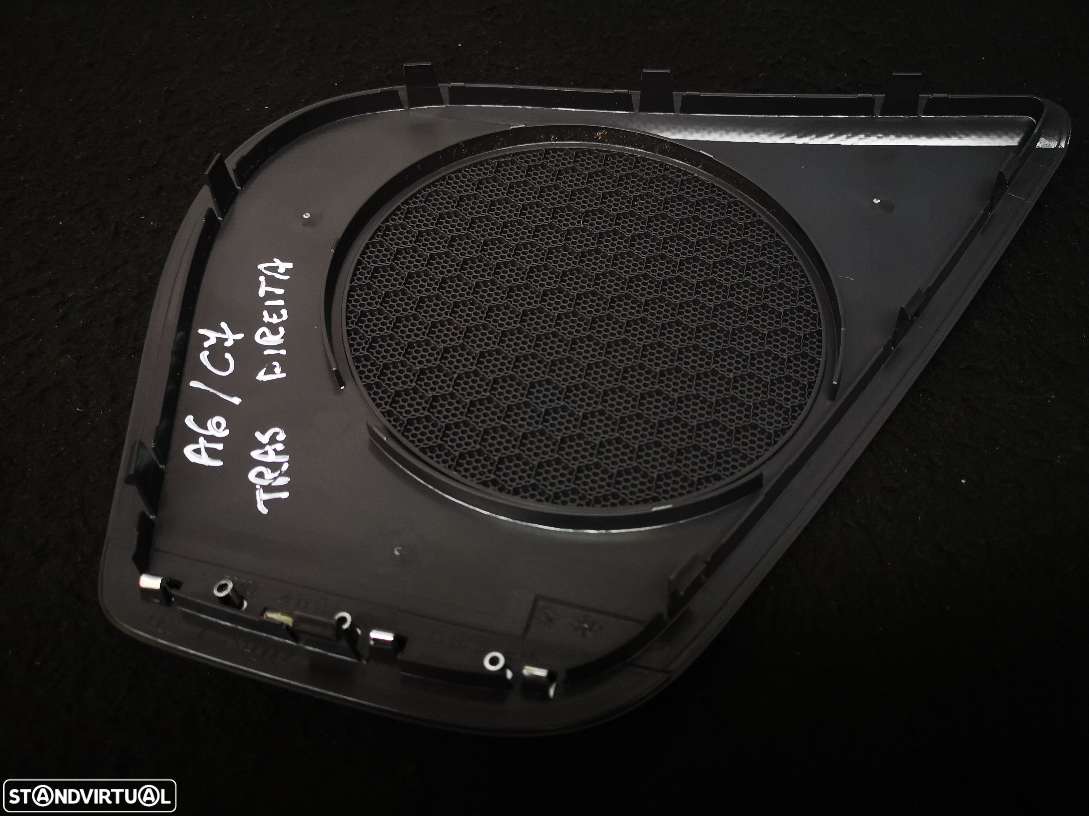 Tampa  coluna de som da porta traseira direita BOSE originais AUDI A6 C7 4G 2011-2017 - 4