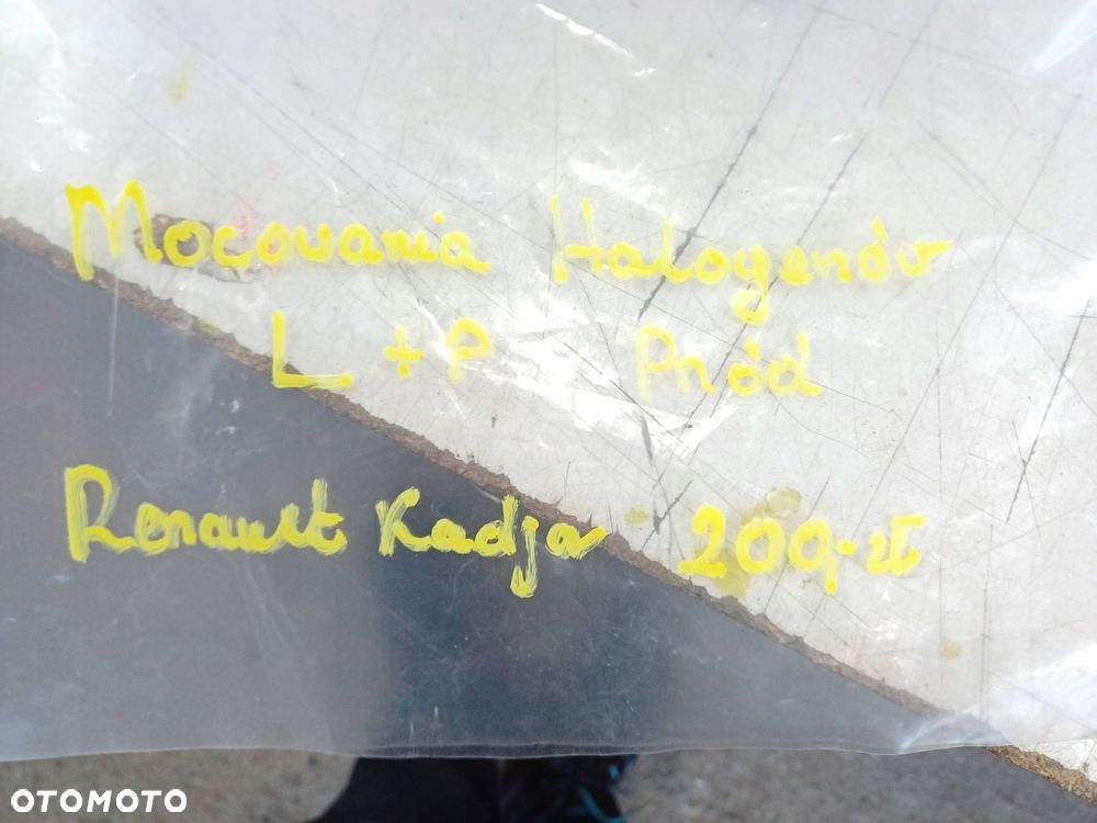 ślizg mocowanie halogenu lewe prawe kadjar 269162403r - 7