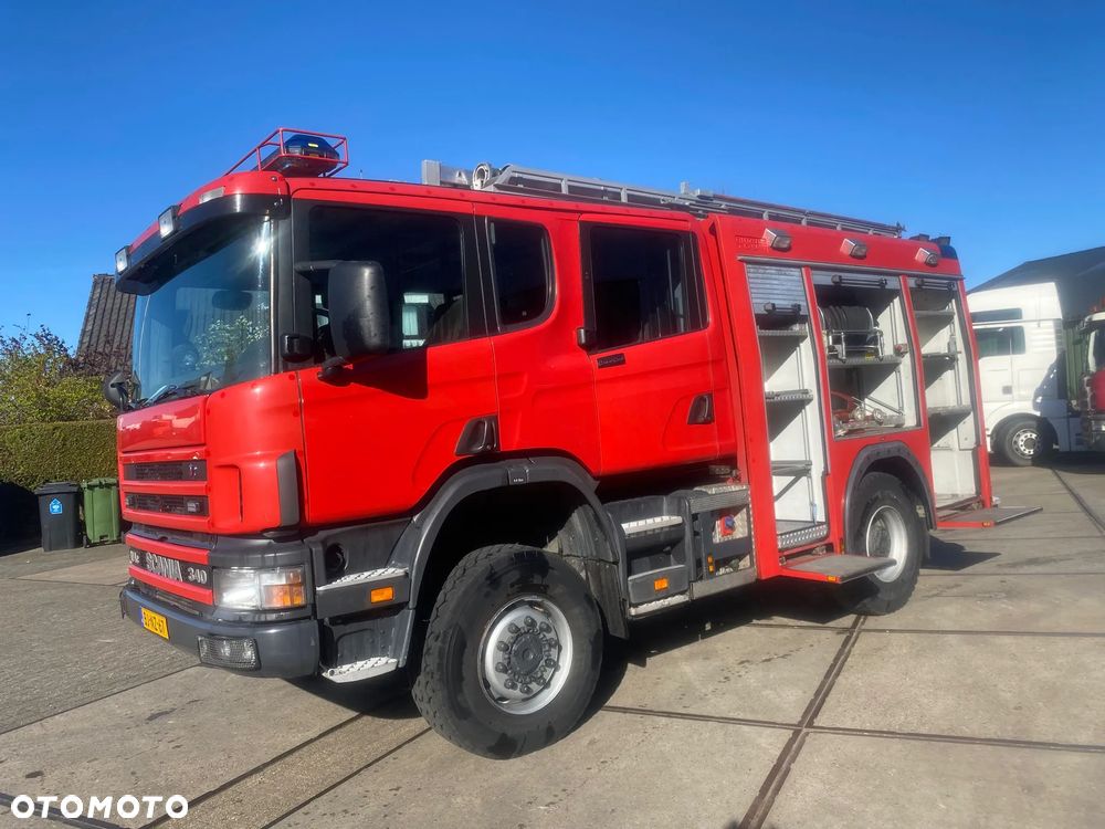 Scania 4X4 114c 340KM CNBOP pożarniczy specjalny 4X4 - 1