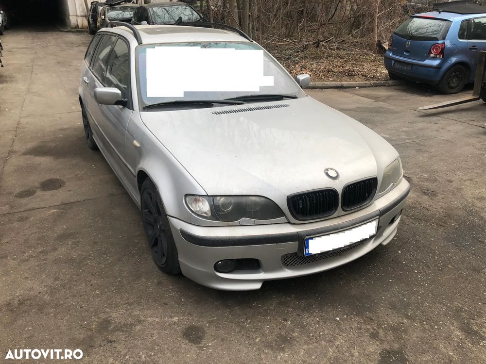 Capota fata motor Bmw Seria 3 E46 facelift gri argintiu TITANSILBER METALLIC 2004 - 6