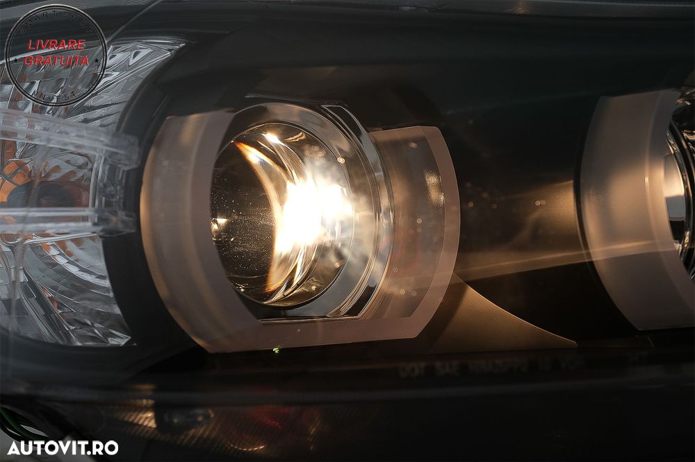 Faruri Halogen U-Led 3D Dual Halo Rims BMW Seria 3 E90 Limuzina E91 Touring (03.20- livrare gratuita - 14