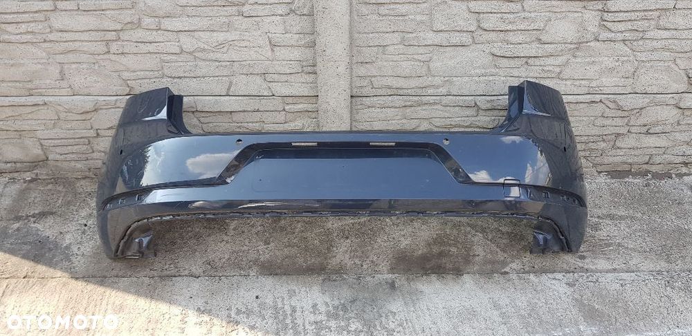 VW GOLF VII ZDERZAK TYŁ 5G6807421BK - 1