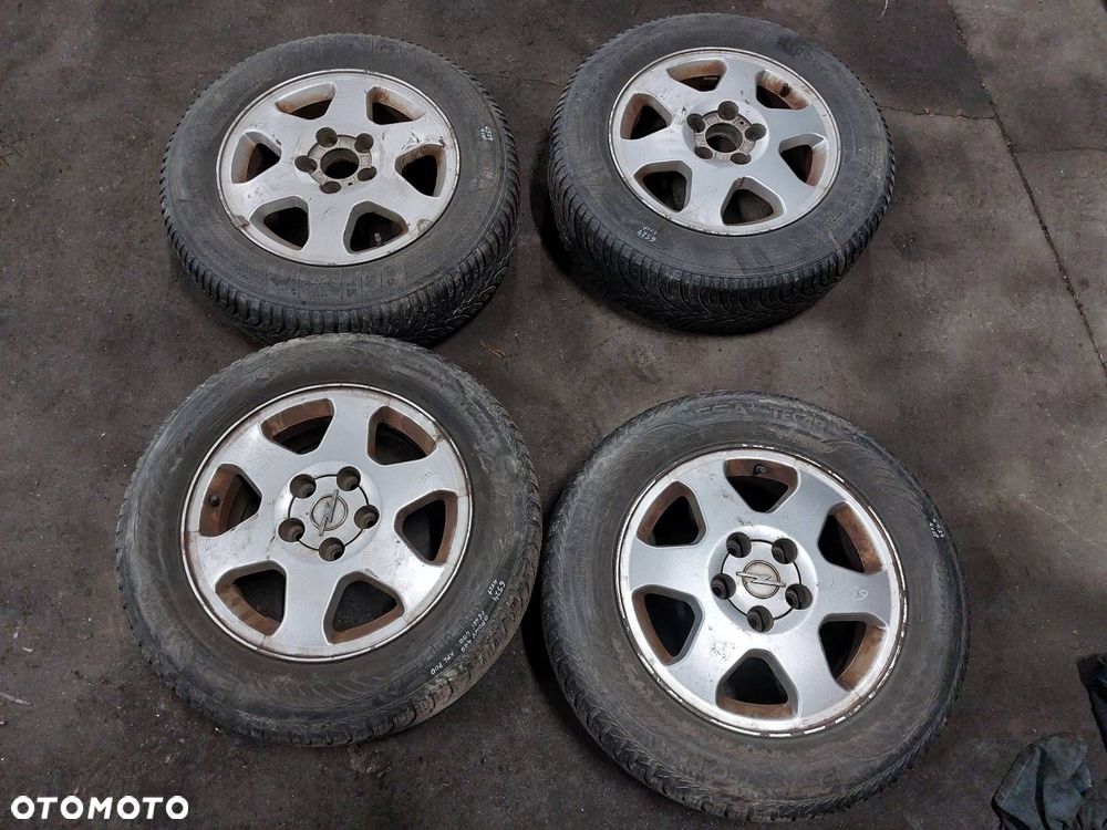FELGI ALUMINIOWE 4 SZT KOMPLET 5x110 6Jx15 ET43 FI65,1 OPEL - 1