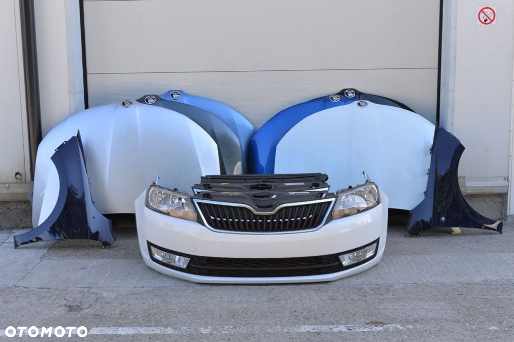 MASKA ZDERZAK BŁOTNIK LAMPA BELKA PAS SKODA RAPID - 1